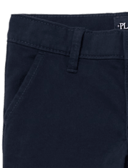 Lot de 2 pantalons chino bootcut uniformes pour filles