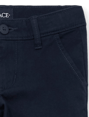 Pack de 2 pantalones chinos elásticos con corte tipo bota para niña