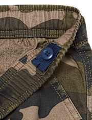 Pantalón cargo sin cierre Camo para niño 2-Pack