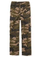 Pantalón cargo sin cierre Camo para niño 2-Pack