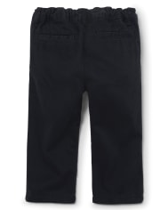 Toddler Boys Uniform Skinny Chino Pants 2-Pack