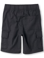 Boys Uniform Pull On Cargo Shorts 3-Pack