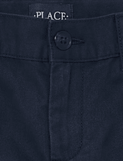 Lot de 3 shorts chino extensibles uniformes pour garçon