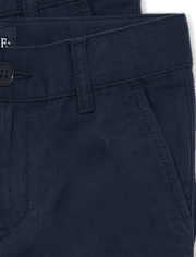 Lot de 3 shorts chino extensibles uniformes pour garçon