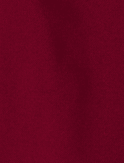 Lot de 4 polos uniformes en piqué à volants pour filles