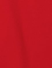 Polo de piqué con volantes de uniforme para niñas, paquete de 4