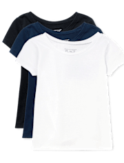 Camiseta Niños pequeños Niña 3-Pack