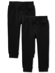 Bébé Et tout-petit molleton Pantalon de jogging 2-Pack