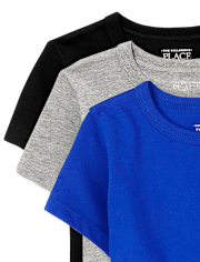 Lot de 3 t-shirts pour bébés et tout-petits garçons