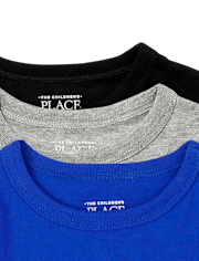 Lot de 3 t-shirts pour bébés et tout-petits garçons