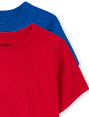 Baby And Toddler Boys Basic Layering Tee 2-Pack