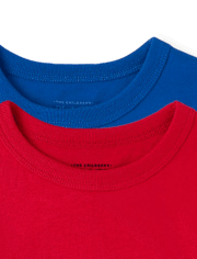 Baby And Toddler Boys Basic Layering Tee 2-Pack