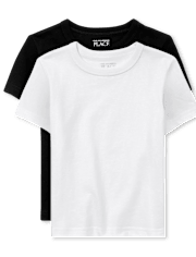 Baby And Toddler Boys Basic Layering Tee 2-Pack