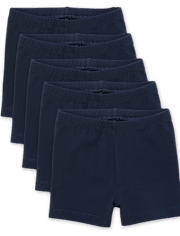 Shorts Cartwheel para niñas pequeñas, paquete de 5