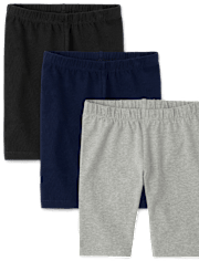 Pack de 3 Shorts ciclistas para niña