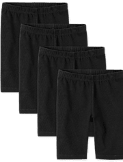 Lot de 4 shorts cyclistes pour filles