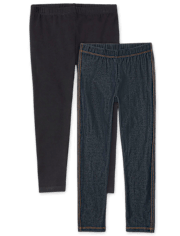 Pack de 2 Leggings para niña