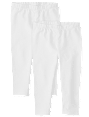 Girls Capri Leggings 2-Pack