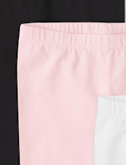Pack de 3 Leggings capri para niña