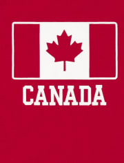 Bébé Famille assortie Body imprimé Canada Day 2021