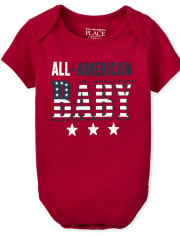 Unisex Baby Matching Family Americana All American Graphic Bodysuit