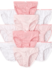 Sous-vêtements pour filles, paquet de 10