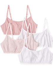 Lot de 4 bralettes pour filles