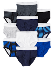 Boys Brief Underwear 10-Pack