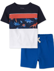 Ensemble 2 pièces dinosaure pour tout-petit garçon