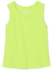 Baby And Toddler Girls Ribbed Tank Top