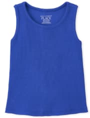 Baby And Toddler Girls Ribbed Tank Top