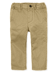 Baby And Toddler Boys Uniform Stretch Relaxed Chino Pants