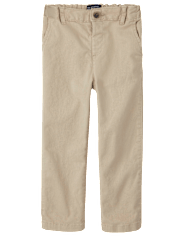 Baby And Toddler Boys Uniform Stretch Straight Chino Pants