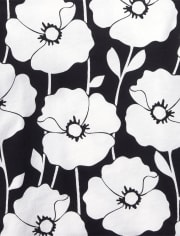 Lot de 2 hauts à épaules dénudées à pois et fleurs pour petites filles