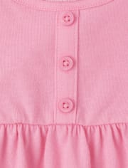 Paquete de 2 camisetas sin mangas Empire para niñas pequeñas