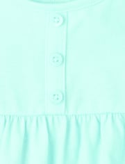 Paquete de 2 camisetas sin mangas Empire para niñas pequeñas