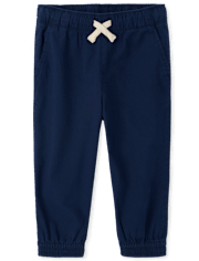 Pantalon de jogging extensible à enfiler pour bébés et tout-petits garçons