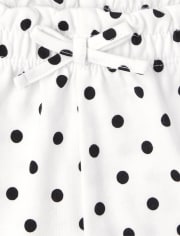 Toddler Girls Floral Dot Swing Shorts 2-Pack