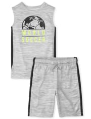 Boys Soccer Performance 2-Piece Set