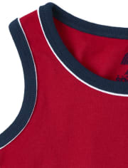 Camiseta sin mangas con bolsillo para niños