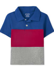 Baby And Toddler Boys Colorblock Jersey Polo