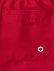Boys Canada Day Swim Trunks