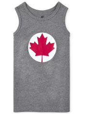 Boys Canada Day Tank Top