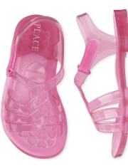 Toddler Girls Braided Jelly Sandals