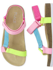 Girls Rainbow Sport Sandals