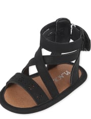 Baby Girls Flower Gladiator Sandals