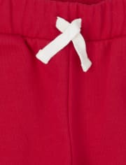 Short en molleton de la fête du Canada pour garçon