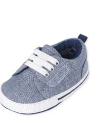 Baby Boys Chambray Sneakers