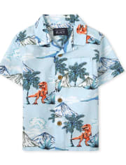 Toddler Cubs Outdoor Aloha Shirt- Seals 4T