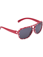 Lunettes de soleil aviateur de la fête du Canada pour tout-petits garçons